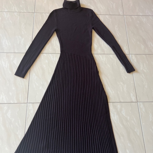 ALC Women's Emmy Dress Chocolate size M - Picture 2 of 10